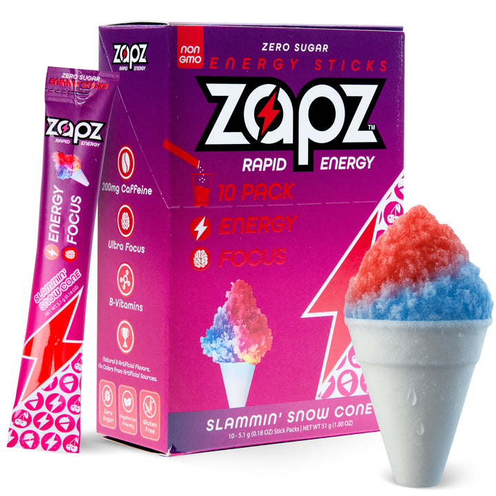 ZAPZ Slammin' Snow Cone Sticks 10 Pack