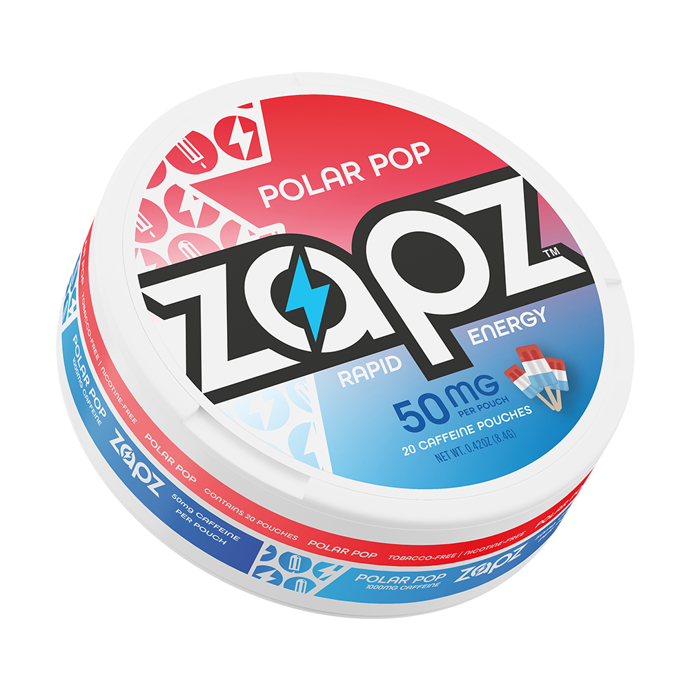 Caffeine Pouches | Zapz Rapid Energy – ZAPZ
