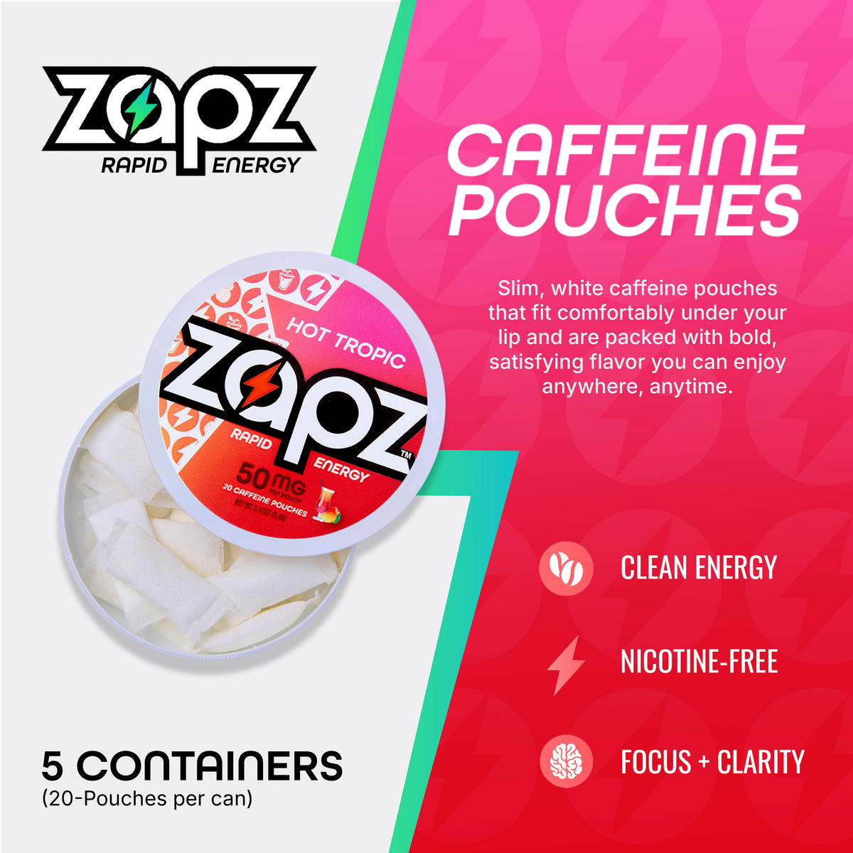 ZAPZ Hot Tropic Pouch Lifestyle 1