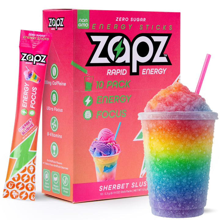 ZAPZ Sherbet Slushie Sticks 10 Pack